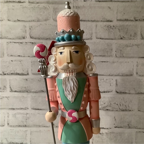 Peppermint Square 18” Pastel Nutcracker Decor - Picture 3 of 6
